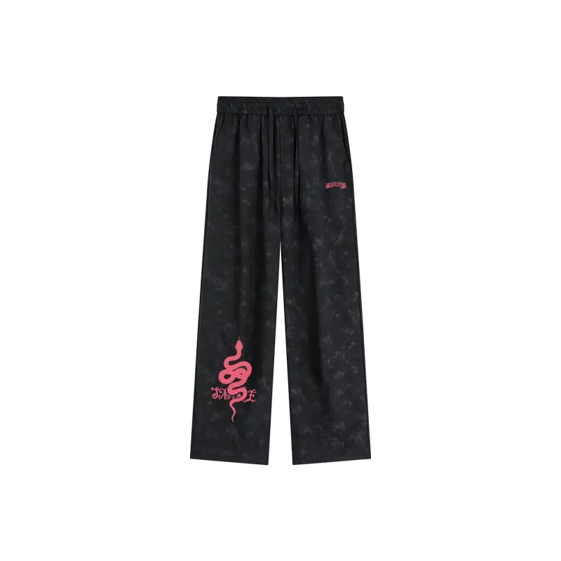 Qnxeey Casual Pants Unisex-0