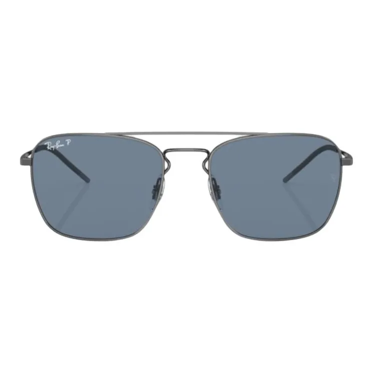 RayBan Metal Aviator Sunglasses Unisex Black-1