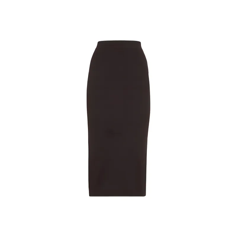 FENDI Casual Long Skirts Women's Dark Brown-0