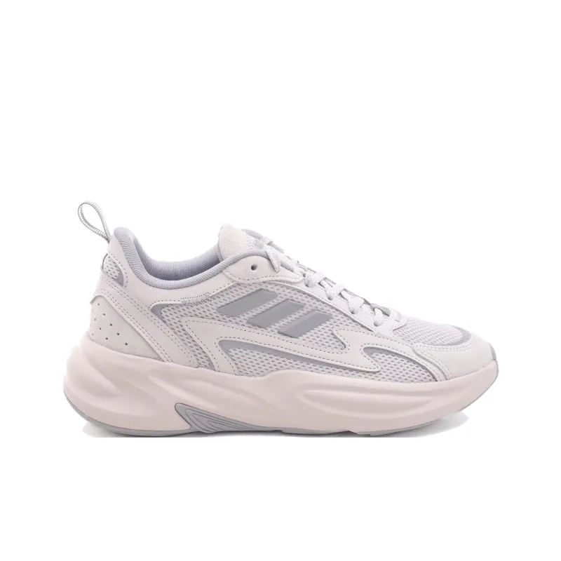 Adidas Anti Slip Wear Resistant Low Top Casual Running Shoes Unisex Light Gray-1