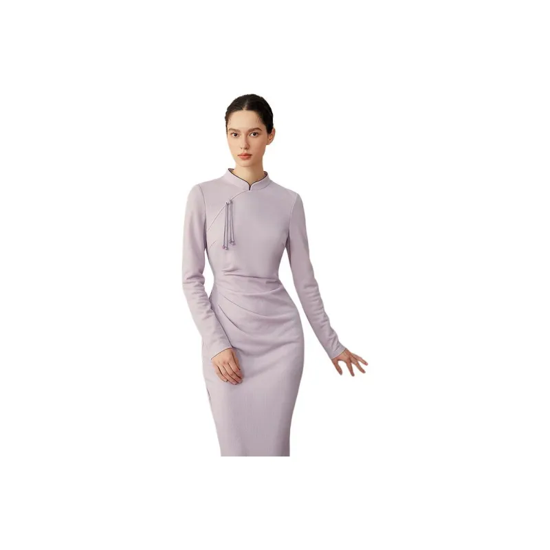 Yiner Long Sleeved Dress Women's-0
