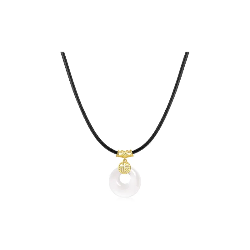 Kim Ka Fook Chalcedony Necklaces Unisex-0