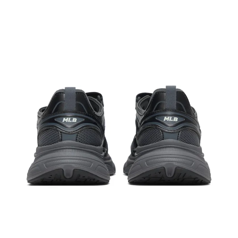 MLB New York Yankees Anti Slip Wear Resistant Low Top Casual Shoes Unisex Black-3