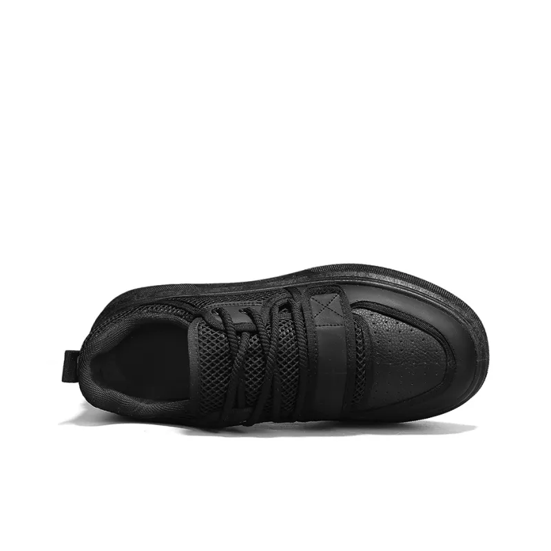 SUPEREDGE Slip Resistant, Lightweight, And Breathable Low Top Skateboard Shoes Men's-3