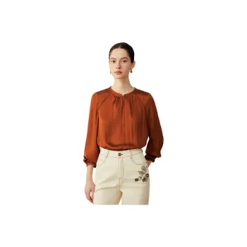 Yiner Shirt Women's Amber Orange