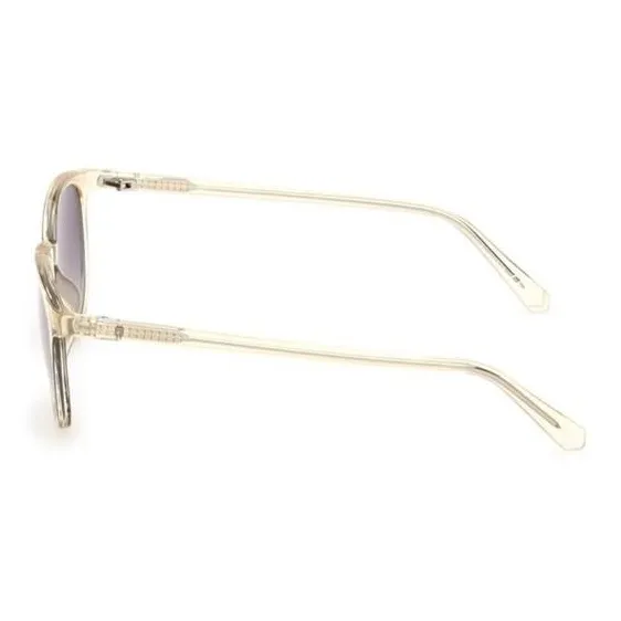 GUESS Subject To Official Website Round Sunglasses Men's Bright Yellow-2