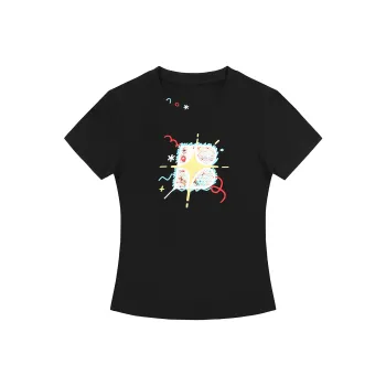 BIPOLAR Set in Sleeve T Shirt Women's