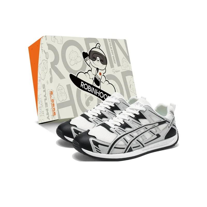 ROBINHOOD Slip Resistant, Abrasion Resistant, Breathable, Lightweight Low Top Casual Shoes Men's Box Included-5