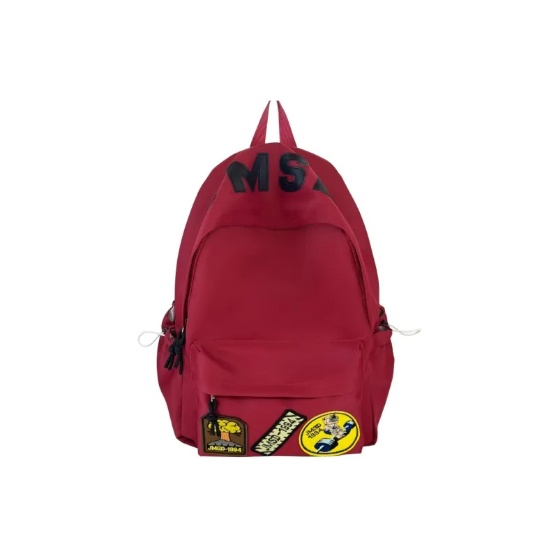 Kewuku Nylon Fabric Backpack Unisex Multicolor-8