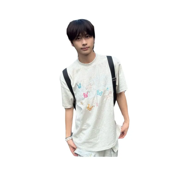 PVPVPV T Shirts Unisex White Gray-1