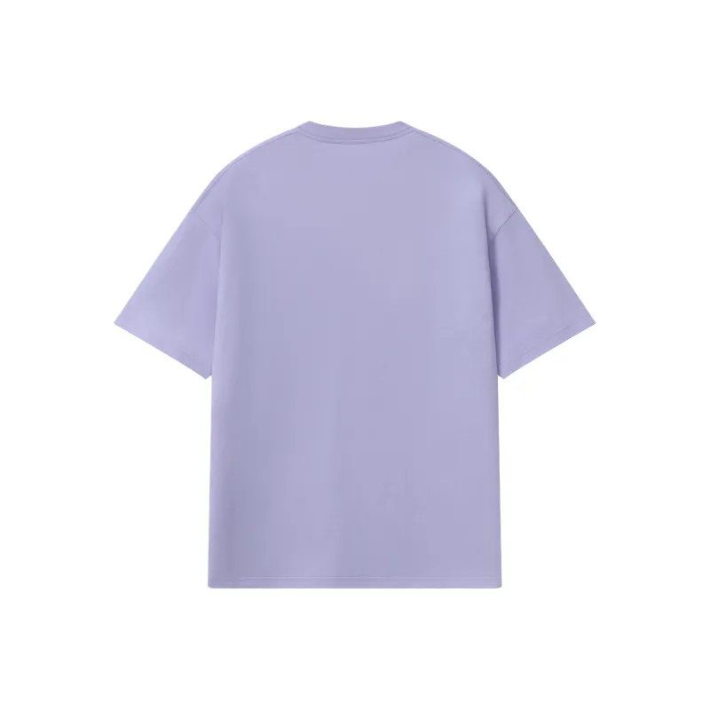 YK&YB T Shirts Unisex Light Purple-3