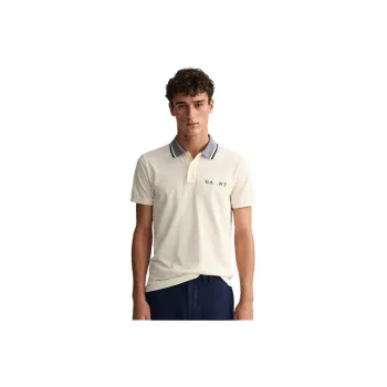 GANT Polo Shirts Men 93 Gray