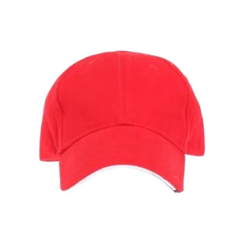 Balenciaga 100% Cotton Baseball Caps Unisex Red