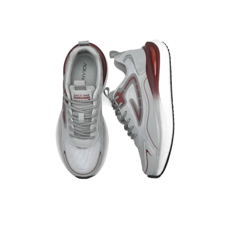 AOKANG Cushioning Abrasion Resistant Lightweight Height Increasing Mat Low Top Running Shoes Men's-10