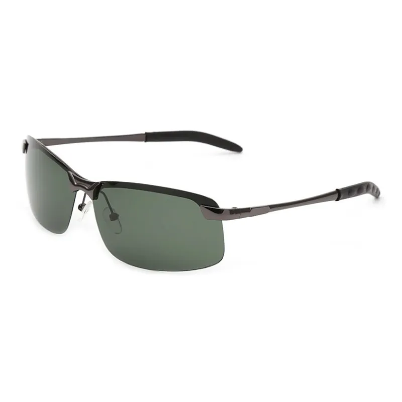 Thunder Pailong Alloy Rectangular Sunglasses Men's-6
