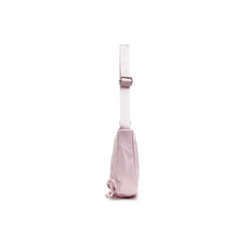 Champion Fabric Shoulder Bag Women's Pink Diamond/Silver White/Black/Milk White-2