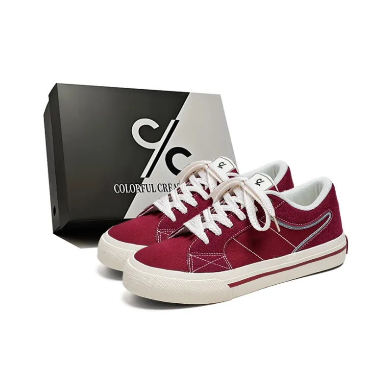 Colorful Creations Slip Resistant, Abrasion Resistant, Breathable, Height Increasing Low Top Skateboard Shoes Men's-10