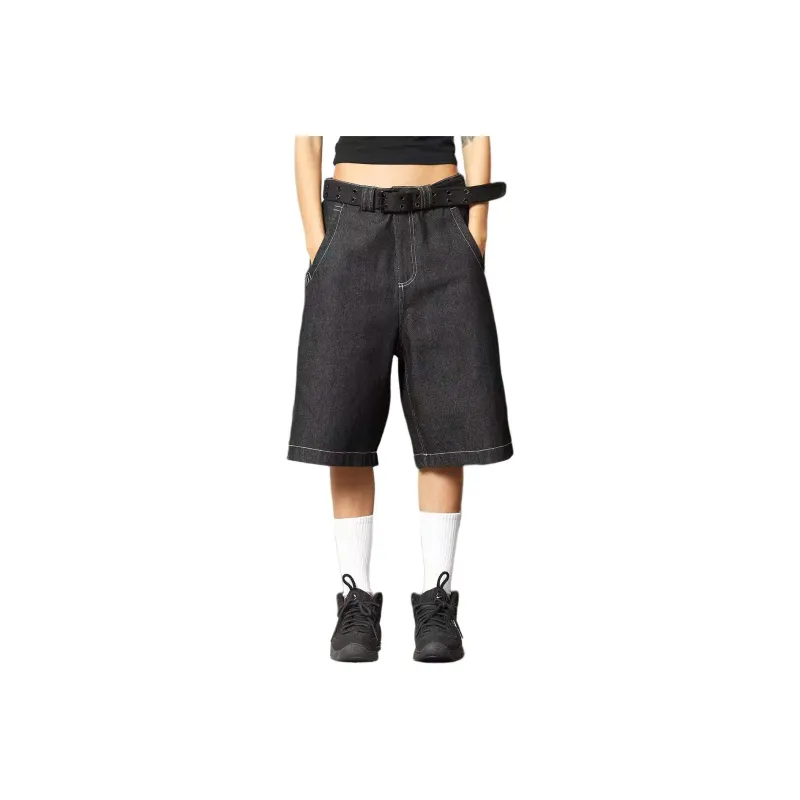 DAFK Denim Shorts Men Black -1
