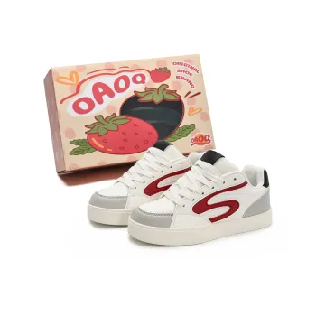 OAOQ Slip Resistant Cushioning Abrasion Resistant Lightweight Breathable Low Top Skateboard Shoes Unisex