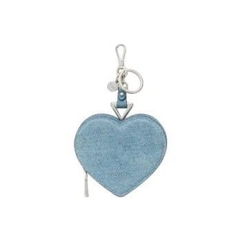 Kate Spade Cow Split Leather Coin Purse Trumpets Women's Denim Blue