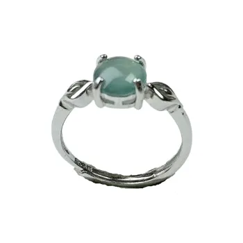 PUPAN Ice Glutinous Jadeite Rings Women's