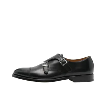 DOUCAL'S Leather Monk Shoes