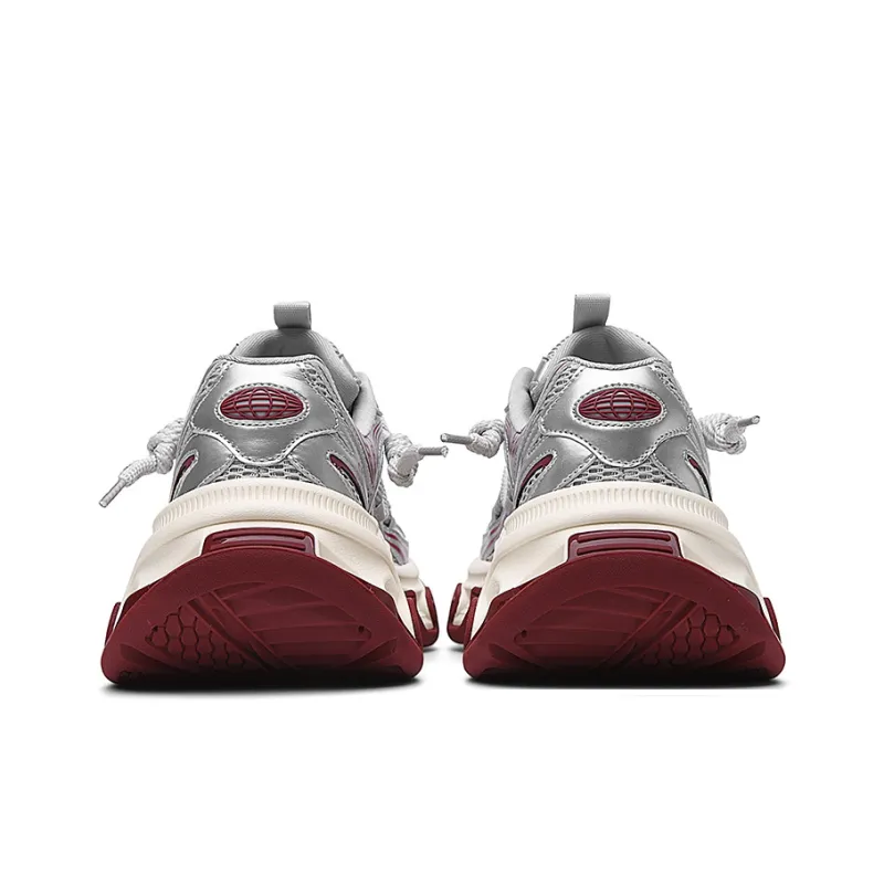 China Aerospace Breathable Lightweight Height Increasing Low Top Chunky Sneakers Men's-11