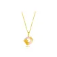Lotus Pendant Necklace