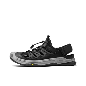 TELENT Breathable Cushioning Abrasion Resistant River Trekking Shoes Men's Black