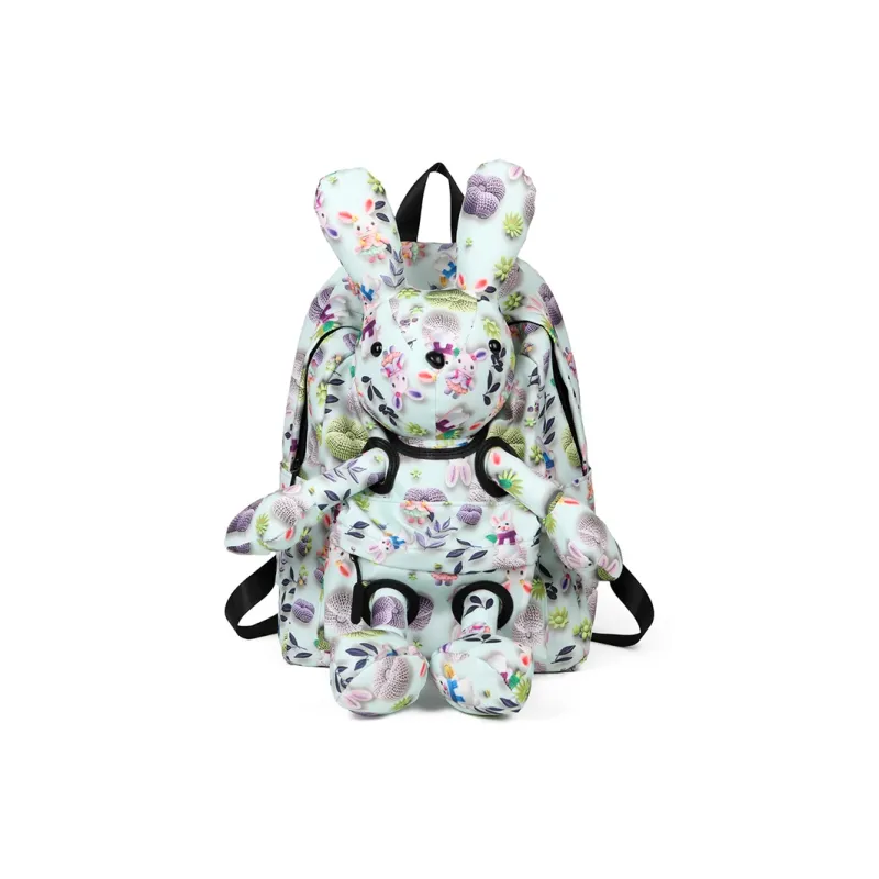 Wolfhorse Nylon Backpack Women's Multicolor-21