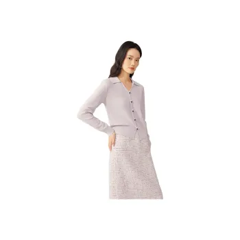Yiner Sweater Women's Pink Purple
