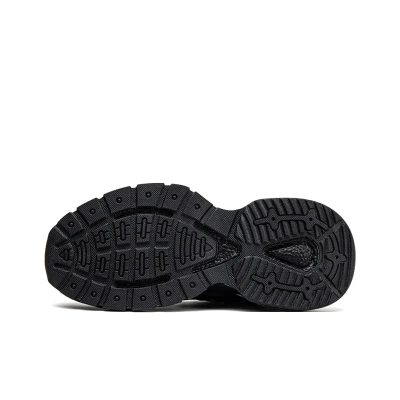 HOBIBEAR Anti Slip Wear Resistant Low Top Hiking Shoes Unisex Black White-2