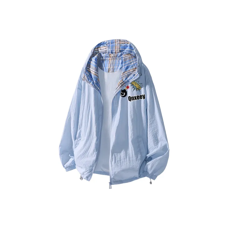 Qnxeey Sun Protection Clothing Unisex-4