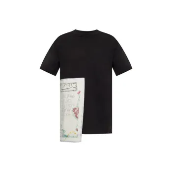 DIOR X Raymond Pettibon Floral Patch T Shirt