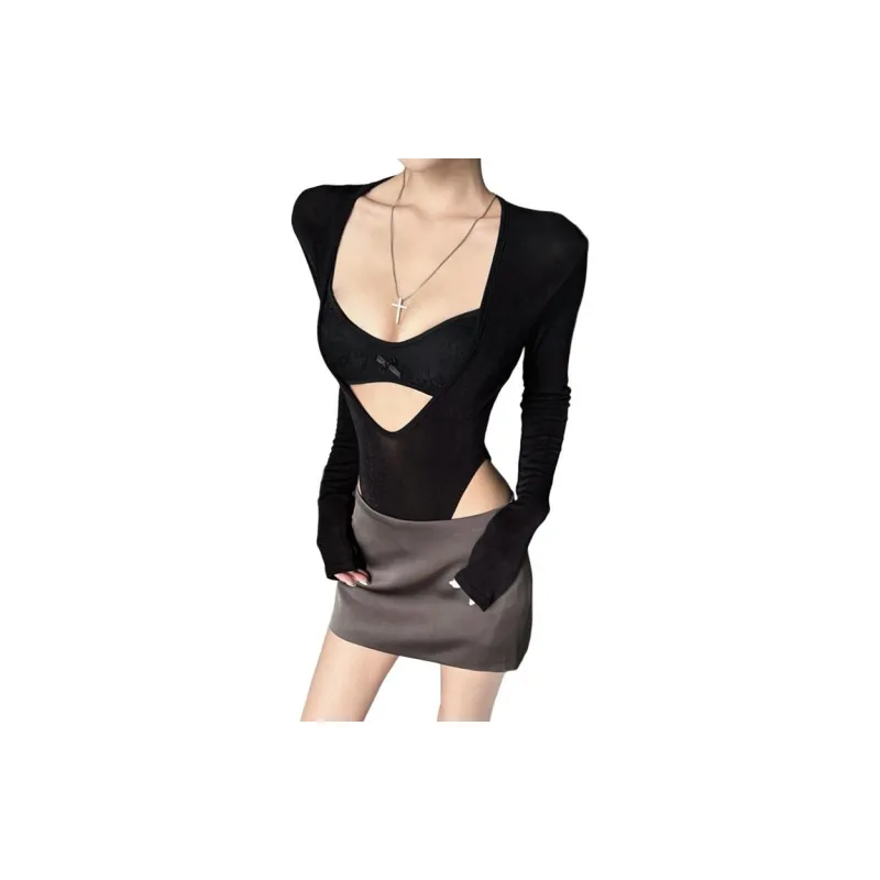 Garbege Bodysuits Women's-7