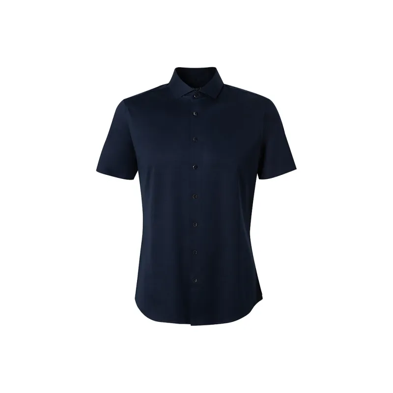 DEGRE ZERO Shirts Men Navy Blue-0