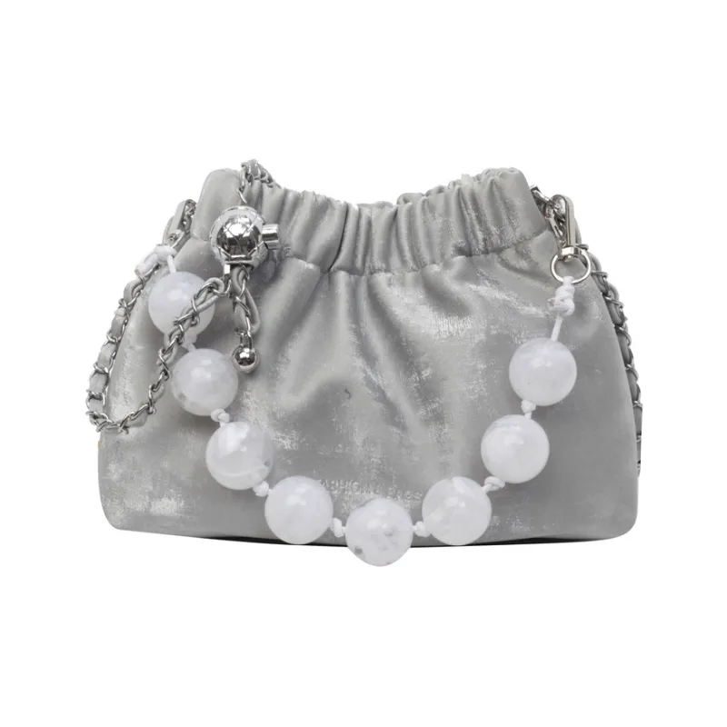 FREEHIKE PU Bucket Bag, Crossbody Handbag Women's Silver/Black/Ecru/Pink/Green-0