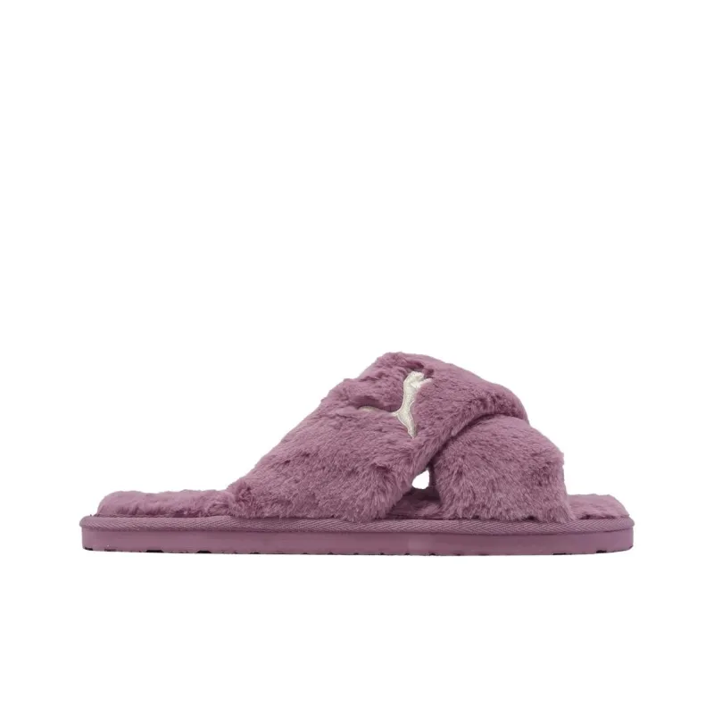 PUMA Fluff X EVA Slip Resistant Abrasion Resistant Slide Slippers Women's Purple-1