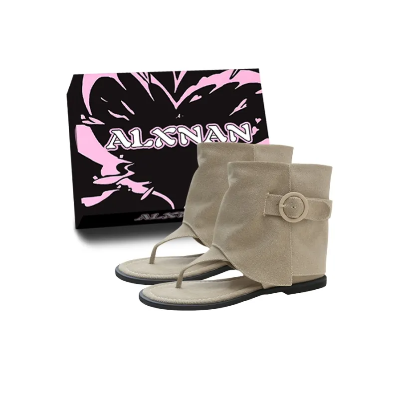 Alxnan Roman Sandals Women's-12
