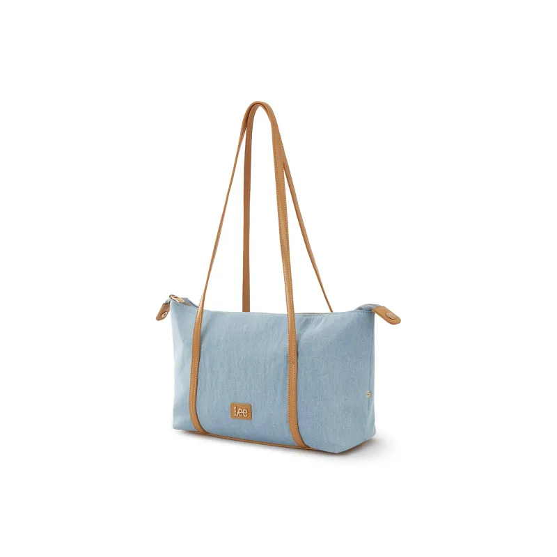 Lee Fabric Tote Bag, Shopping Bag, Shoulder Bag Regular Women's Light Blue-2