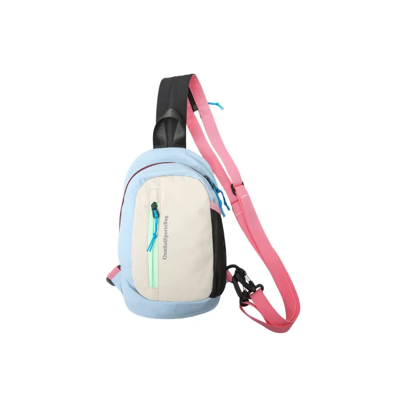 Debecca Nylon Sling Bag Regular Unisex Multicolor-0
