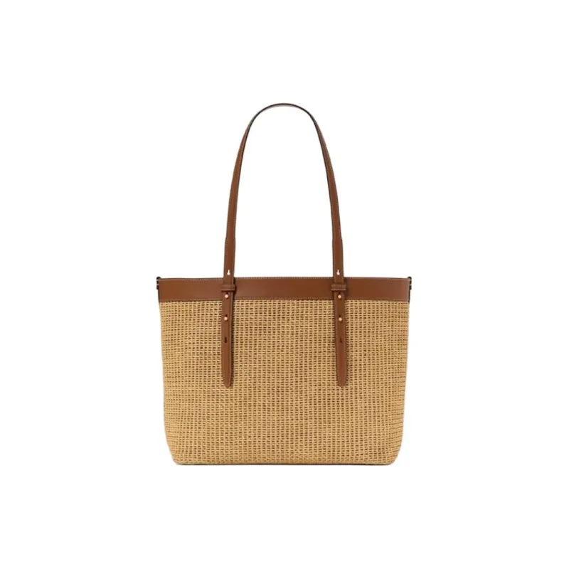 Kate Spade Fabric Tote Bag, Shopping Bag, Shoulder Bag Tubas Women's Brown-2