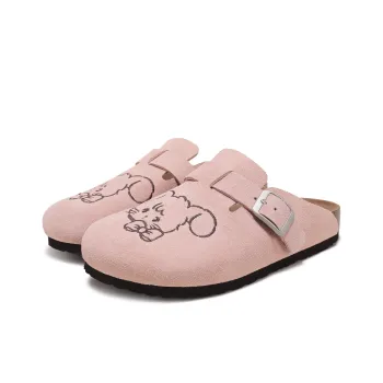 TTKJ Slip Resistant Quick Dry Closed Toe Slippers Women's Potato Pink
