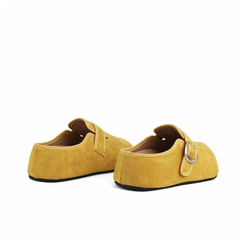 OAOQ Quiet Abrasion Resistant Slip Resistant Closed Toe Slippers Women's-3