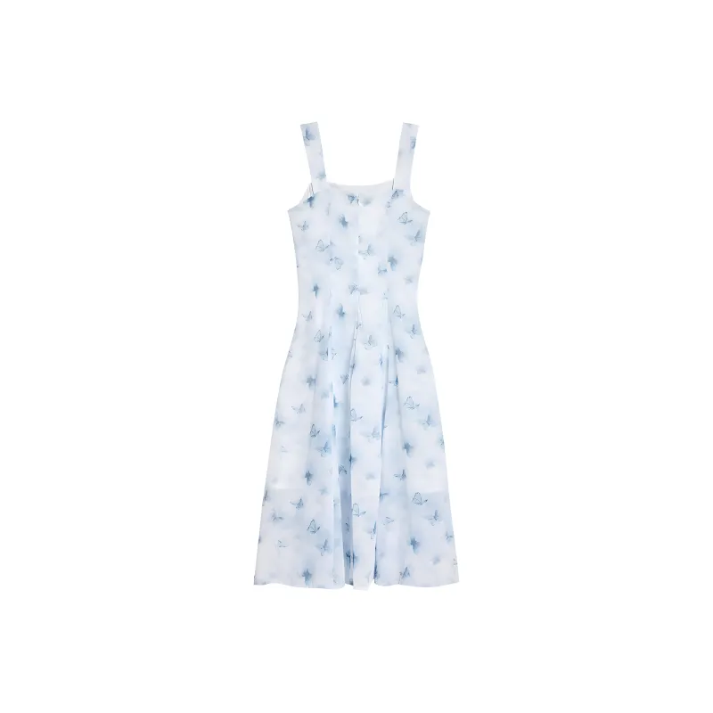 ZAZN Slip Dresses Women's Lake Blue-1