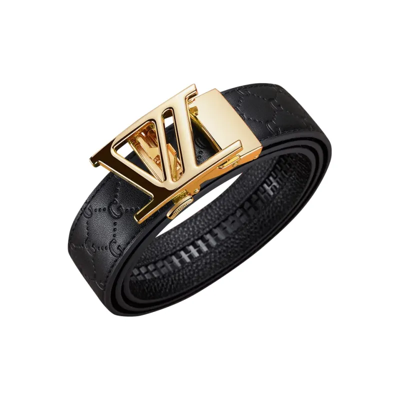 ROBINHOOD Top Grain Leather Belts Men's 3.5cm-5