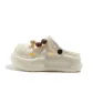 White, Brown Mushroom Clogs