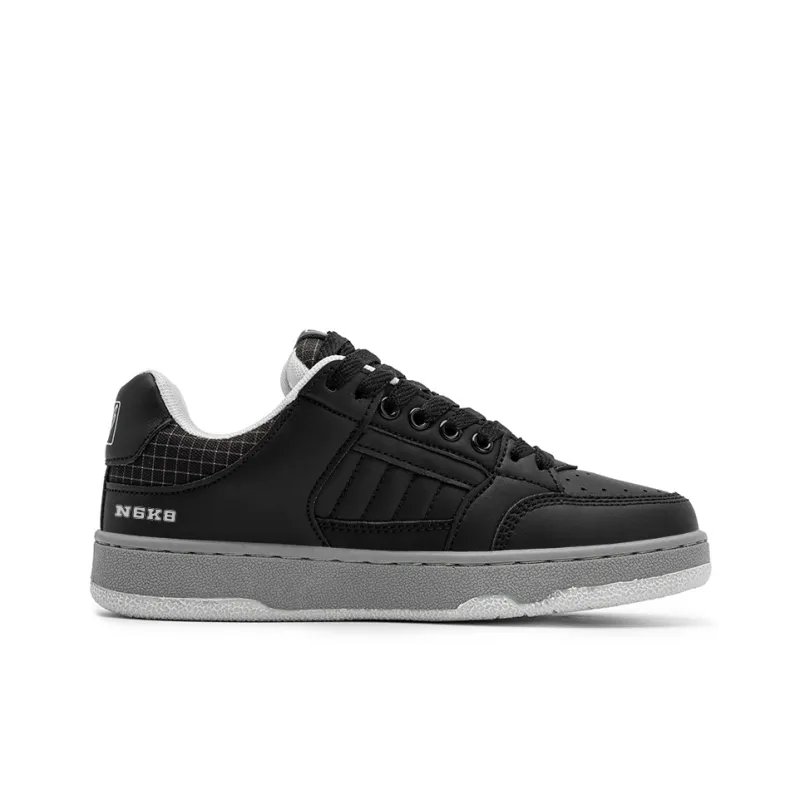 N6K8 Anti Slip Wear Resistant Low Top Skateboard Shoes Unisex-13