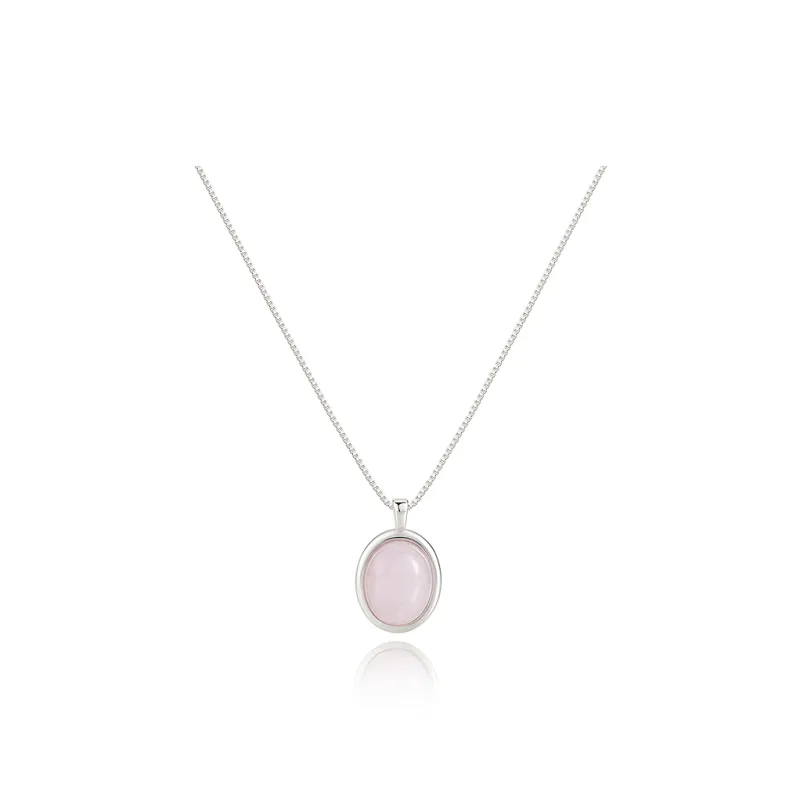 AJIDOU S925 Silver Necklaces Women's-11