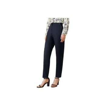 Yiner Casual Pants Women's Navy Blue